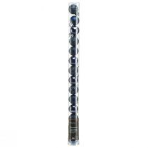 Product Mini Christmas Baubles Blue Shatterproof Mix Ø3cm 14 pcs