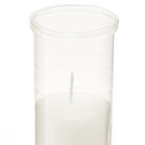 Product Refill candles for grave lights white 84h H17cm 5 pcs