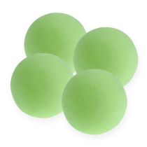 Foam balls green 9cm 4pcs