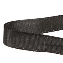 Product Decorative ribbon gift ribbon black ribbon selvedge 15mm 3m 10 pcs