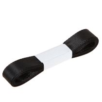 Product Decorative ribbon gift ribbon black ribbon selvedge 15mm 3m 10 pcs