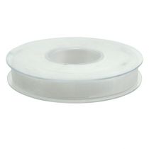 Product Organza ribbon gift ribbon white ribbon selvedge 15mm 50m white