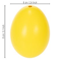 Product Easter Decoration Goose Eggs in Pastel Colours 8cm Set of 10