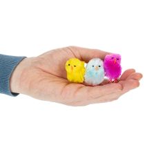 Product Easter chick set for cheerful spring decorations and crafts, 4cm, 10 pieces