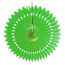 Product Honeycomb paper flower green Ø40cm 4pcs