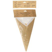 Product Christmas star lights, paper star decoration, festive, elegant design