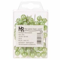 Product Pearl-headed pins, apple green, Ø10mm, 60mm