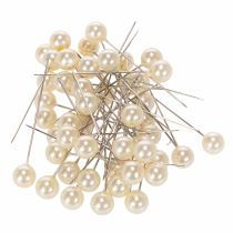 Product Pearl-headed pins, champagne, Ø10mm, 60mm