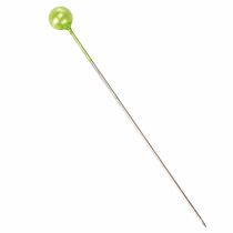 Product Pearl head pins Ø6mm 65mm apple green