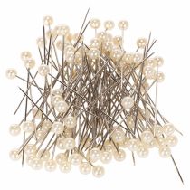 Product Pearl-headed pins Ø6mm 65mm Champagne