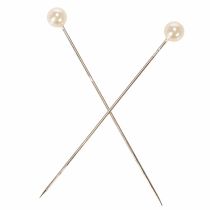 Product Pearl-headed pins Ø6mm 65mm Champagne