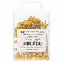 Product Pearl head needles Ø6mm 65mm gold