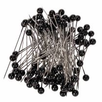 Product Pearl head pins Ø6mm 65mm Black