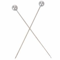 Product Pearl-headed pins Ø6mm 65mm silver