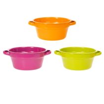 Product Metal planter, original design for sophisticated living spaces and stylish decoration, 17cm, 3 pieces