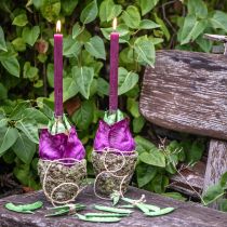 Product Plant pot rustic forest look planter Ø12.5cm H12cm 2pcs