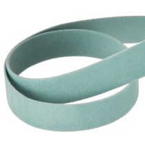 Product Velvet ribbon light blue decorative ribbon gift ribbon blue 15mm 7m