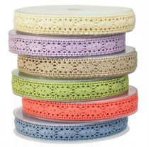 Product Lace ribbon decorative ribbon various colors 18mm 20m