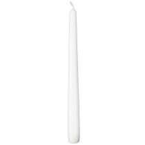 Product Tapered candles 250/23 candles white 12 pieces