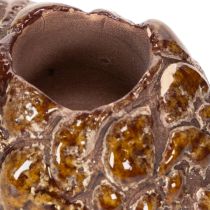 Product Pinecone Design Taper Candle Holders, 8cm, 3 Pieces
