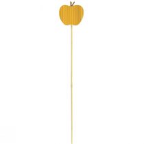 Product Flower plug autumn decorative plug wooden apple 5x5.5cm 8 pcs