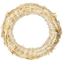 Product Straw ring craft blank for DIY decorations and floristry