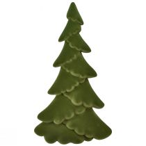 Product Christmas tree decoration Christmas tree fir flocked green 76cm