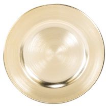 Product Small round glossy decorative plates, 17cm, 6 pieces
