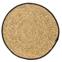 Product Table mat, rush grass placemat, round, Ø35cm, 4 pieces
