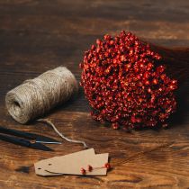 Product Dried flower bouquet, a charming addition to vases or arrangements, 44cm