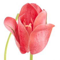 Product Tulip Artificial Flower Red, Orange Artificial Spring Flower H67cm
