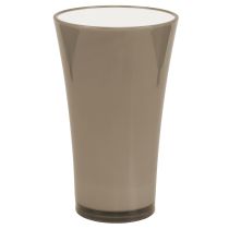 Product Vase “Fizzy” Ø16cm H27cm platinum gray 1 pc