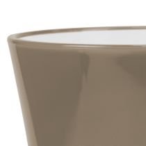 Product Vase “Fizzy” Ø16cm H27cm platinum gray 1 pc