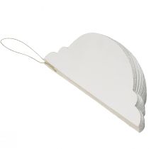 Product Honeycomb Christmas ball paper white FSC Ø15cm H20cm