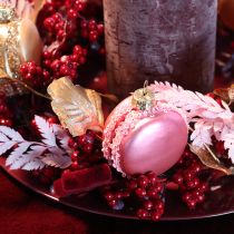 Product Christmas tree ornament macaron pendant 6cm