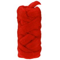 Product Wool wick 10m dark red