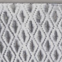 Product Zinc bowl with diamond pattern, 26cm x 15.5cm