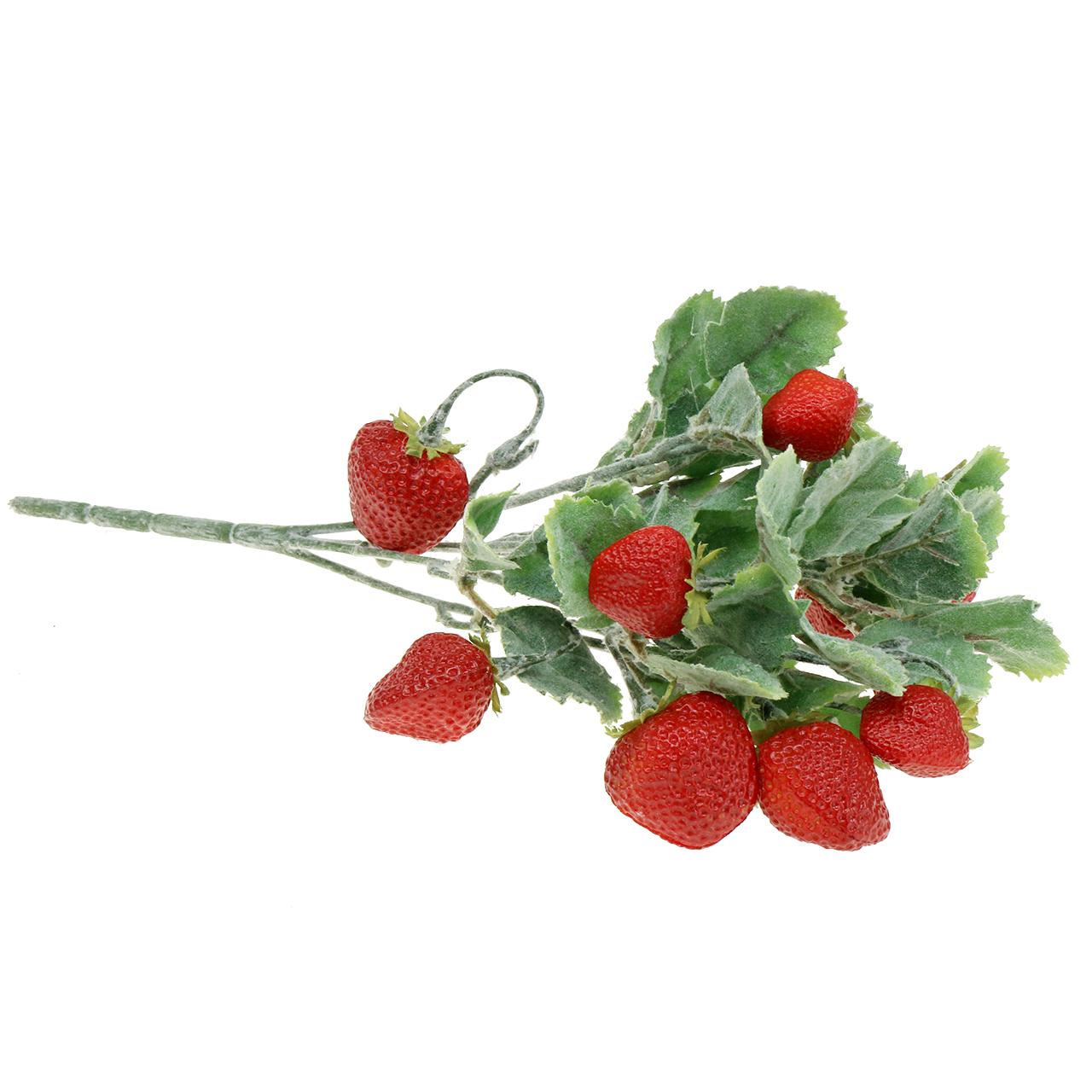 Floristik24.ie Artificial strawberry pick red L30cm63229