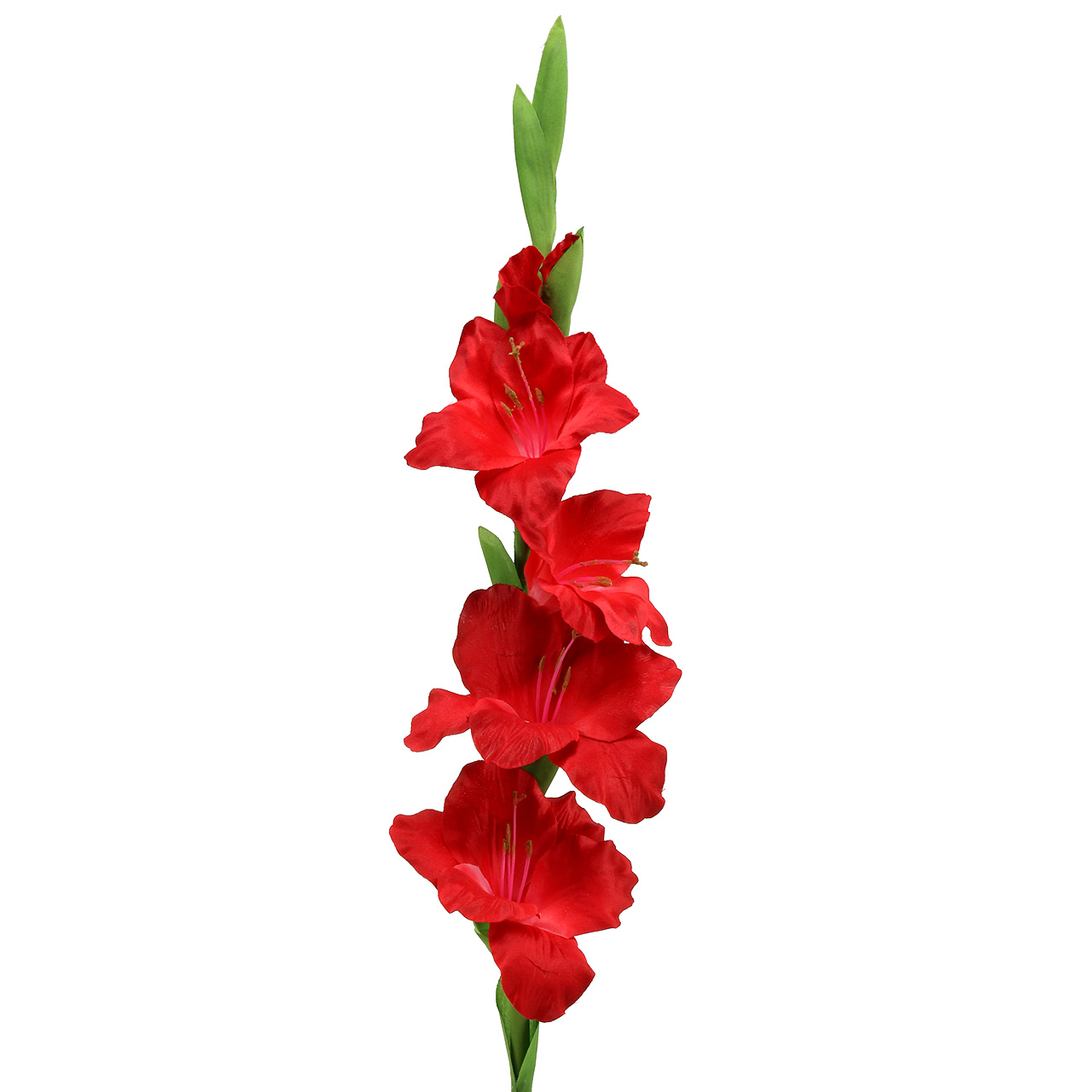 Floristik24.ie Gladiolus red artificial 86cm buy cheap online