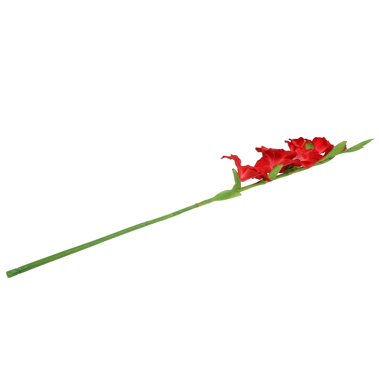 Floristik24.ie Gladiolus red artificial 86cm buy cheap online