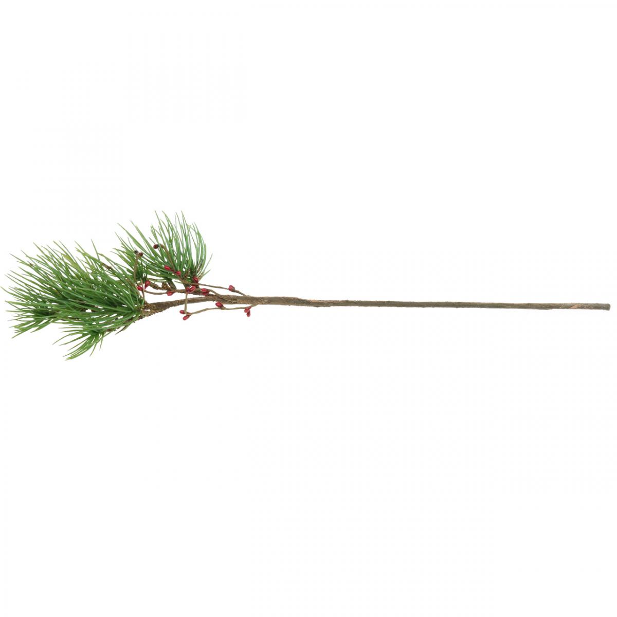 Floristik24.ie Decorative branch Artificial pine branch with berries