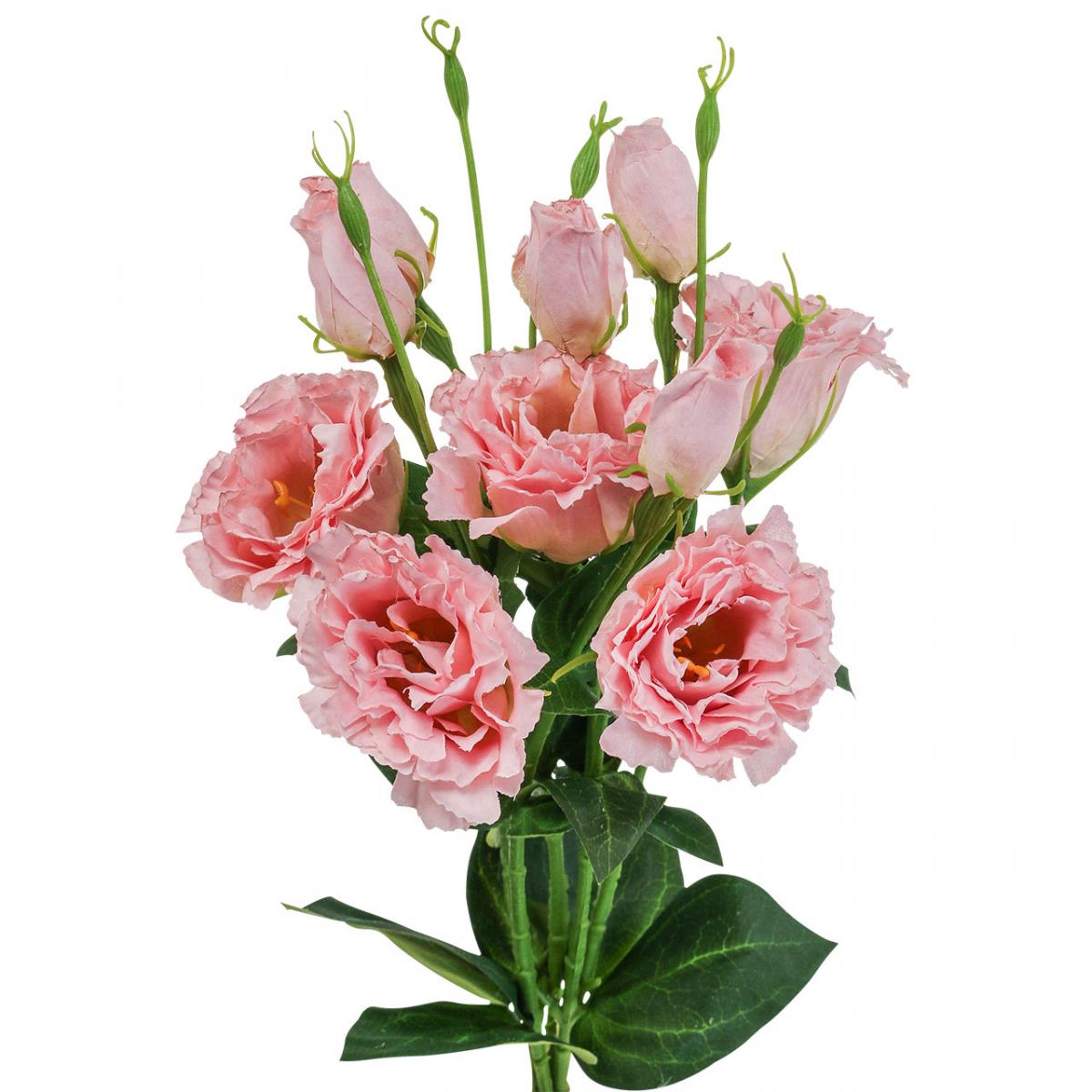 Floristik24.ie Artificial flowers Lisianthus pink artificial silk