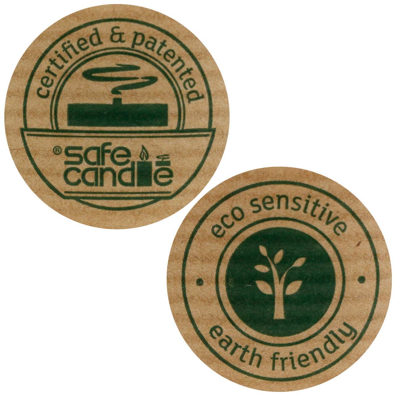 Floristik24.ie PURE Nature pillar candle, sustainable natural candle