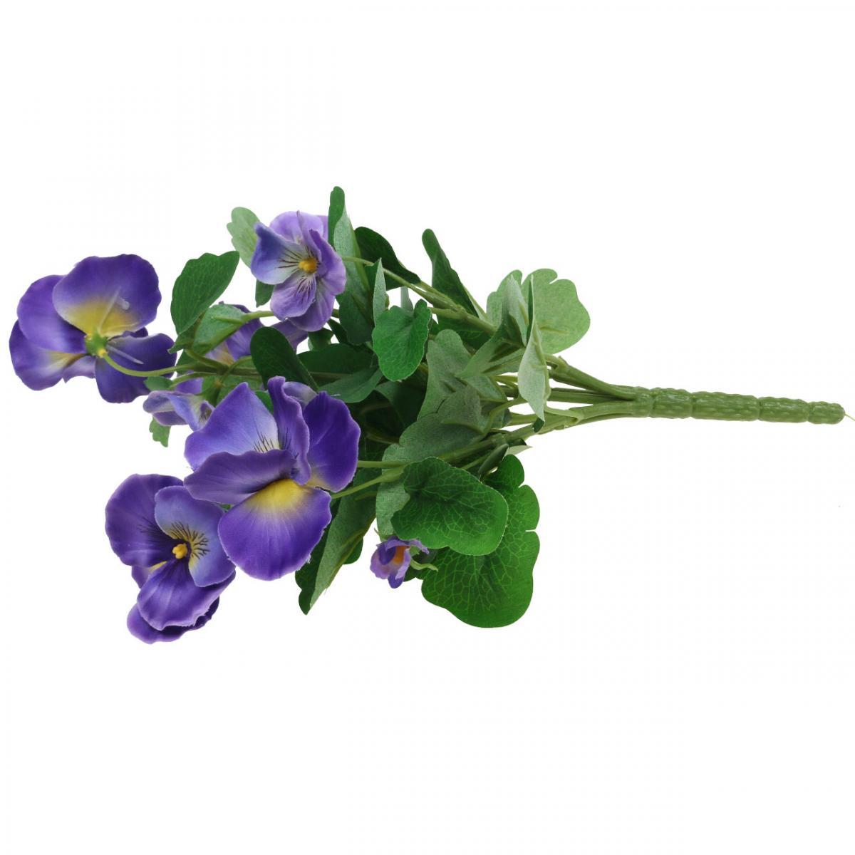 Floristik24.ie Artificial pansy violet artificial flower meadow flower