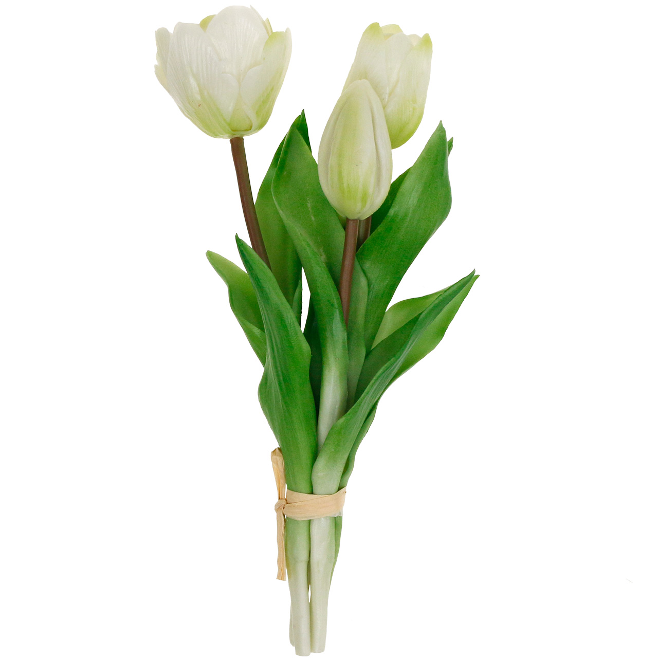 Floristik24.ie Artificial Tulip Bouquet Silk Flowers Tulips Real Touch