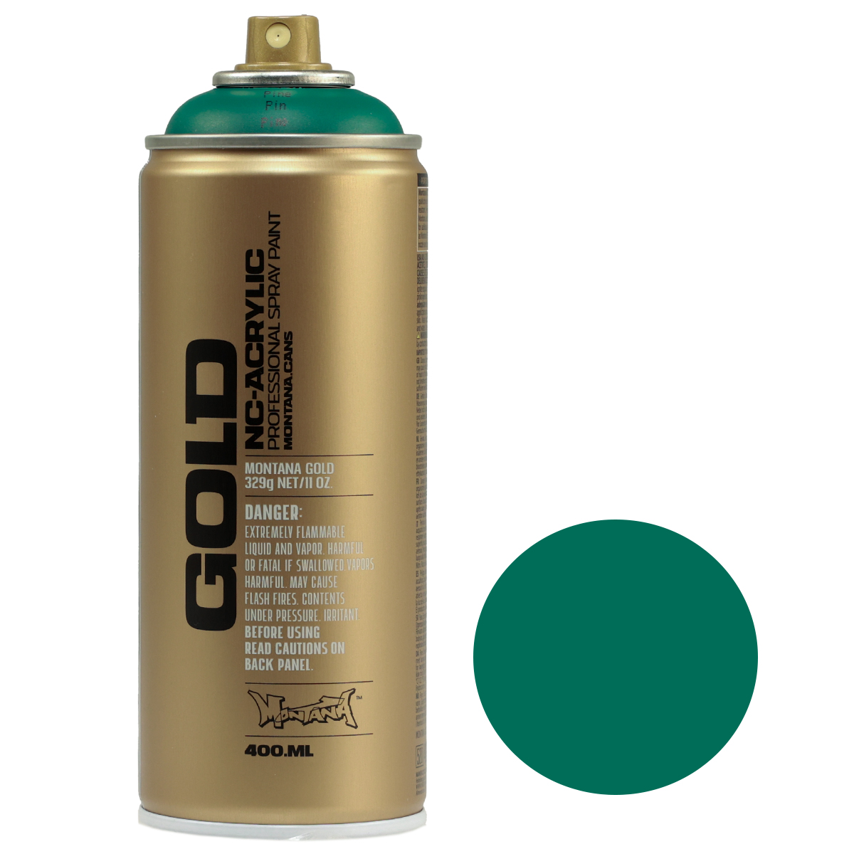 MontanaGOLD Acrylic Spray Paint 400ml Box Set of 6 Fluorescent