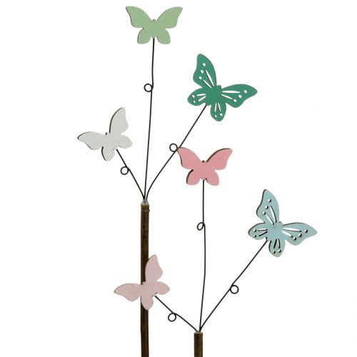 Decorative plug butterfly H43cm 6pcs | Floristik24.ie