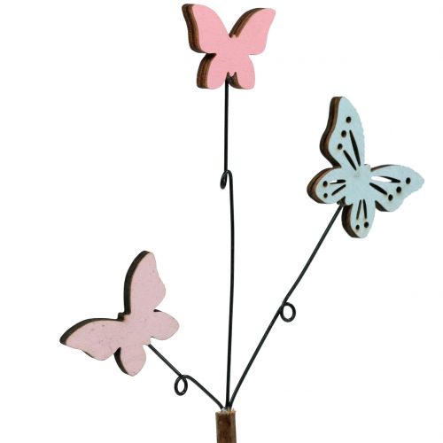 Decorative plug butterfly H43cm 6pcs | Floristik24.ie