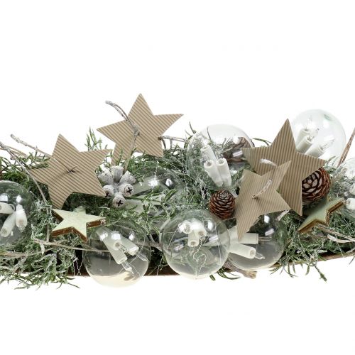 Floristik24 Paper stars mix light brown 3.5cm-9cm 120 pcs