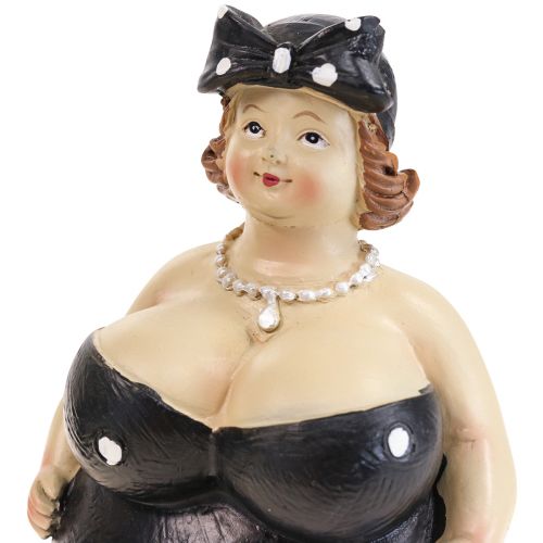 Product Decorative figure chubby woman ladies figure bathroom decoration H16cm set of 2